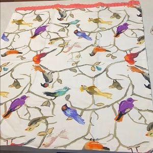 Bird pattern kitchen towel